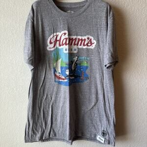 Hamms Beer Gray Tshirt Mens Size XXL EUC
